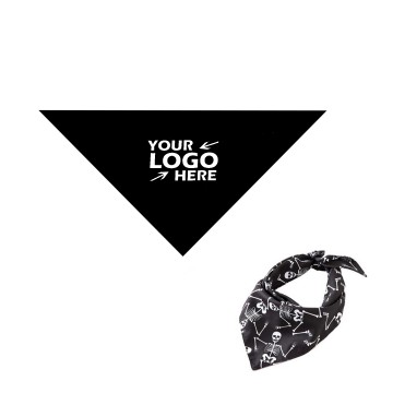 Custom Print Large Triangle Pet Bandannas
